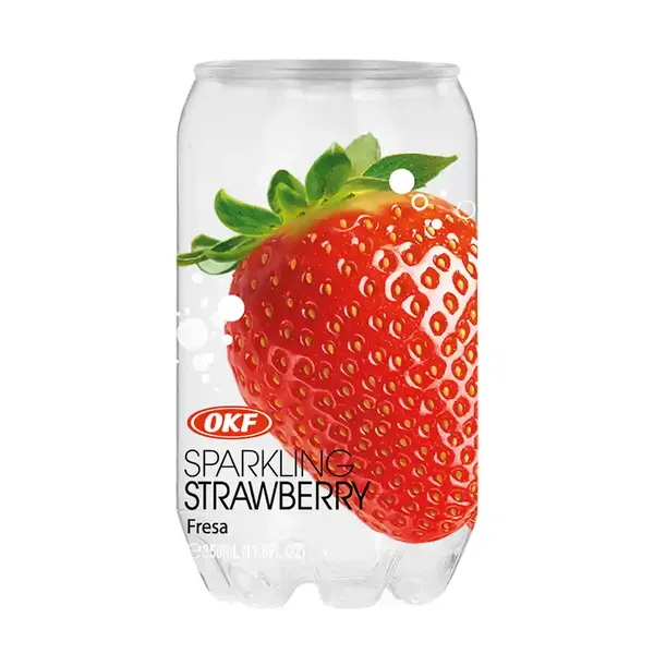 OKF Sparkling Ανθρακούχο Νερό Φράουλα 350ml