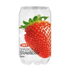 OKF Sparkling Ανθρακούχο Νερό Φράουλα 350ml