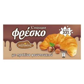 Κρουασάν με πραλίνα φουντουκιού ΧΙΩΤΑΚΗΣ 90gr