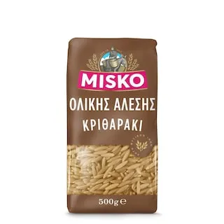 MISKO κριθαράκι ολικής άλεσης 500γρ.