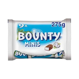 BOUNTY Σοκολατάκια Γάλακτος Mini Γέμιση Καρύδας 275gr