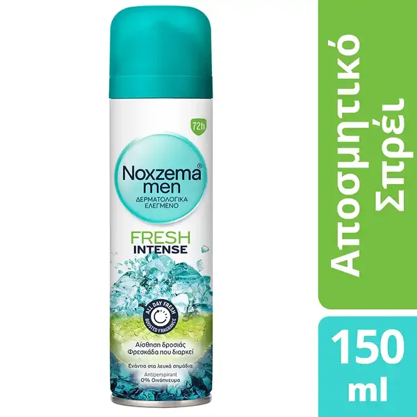 Noxzema Men Αποσμητικό Σπρέι Fresh Intense 150ml.