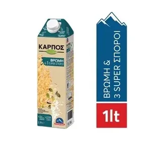 ΟΛΥΜΠΟΣ Καρπός Βρώμης & 3 Σπόροι Ρόφημα 1lt