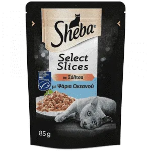 Sheba Φακελάκι Τόνος Σε Σάλτσα 85gr