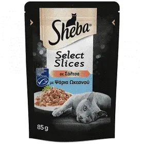 Sheba Φακελάκι Τόνος Σε Σάλτσα 85gr