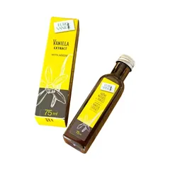 EUROVANILLE Εκχύλισμα βανίλιας με κόκκους βανίλιας 75 ml