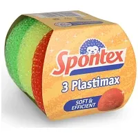 Spontex Plastimax Σφουγγαράκια Για Ευαίσθητες Επιφάνειες 3τεμ