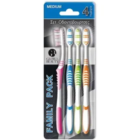 Οδοντόβουρτσα Medium Family Pack