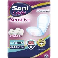 Επιθέματα Ακράτειας με Βαμβάκι Normal Νο3 Sani Lady Sensitive 20τεμ
