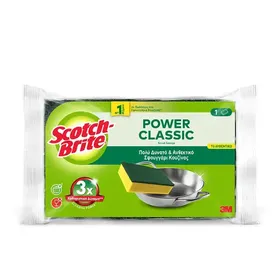 Scotch-Brite Σφουγγαράκι Κουζίνας Πράσινο Κλασικό