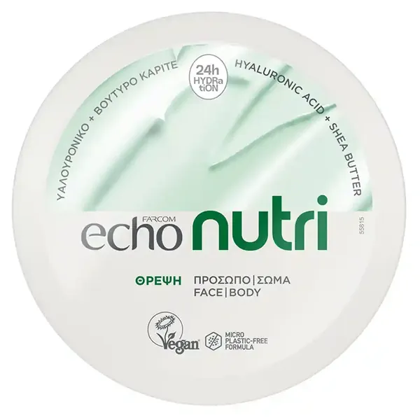 Farcom Echo Nutri Kρέμα Προσώπου & Σώματος 200ml.