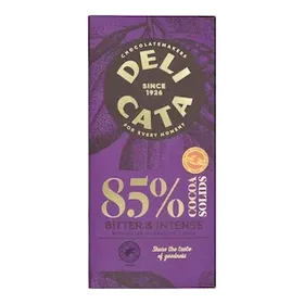 DELICATA Μαύρη Σοκολάτα 85% Κακάο 100gr