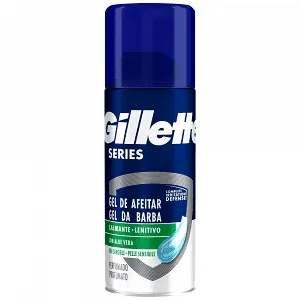 Gillette Series Sensitive Gel Ξυρίσματος Aloe Vera 75ml.