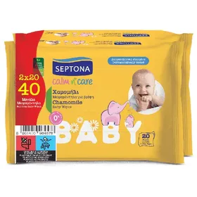 Septona Μωρομάντηλα Calm & Care Χαμομήλι...
