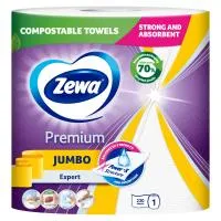 Χαρτί Κουζίνας 3φυλλο Jumbo Premium Zewa 1x617gr