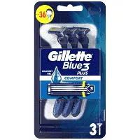 Gillette Blue 3 Plus Comfort Ξυραφάκια Μιας Χρήσης 3 τεμ.