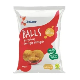 Βάλφα Balls Snacks με Καυτερή Πιπεριά 85gr