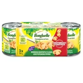 Μανιτάρια κομμένα 3x195gr