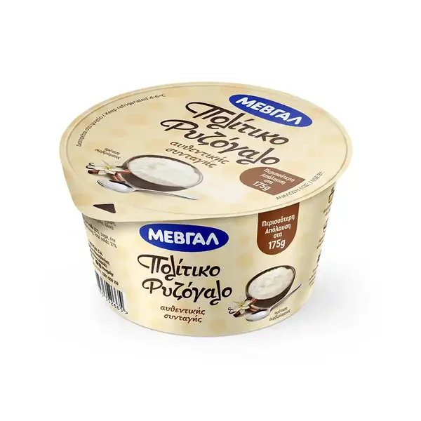 ΜΕΒΓΑΛ Ρυζόγαλο Πολίτικο 175g