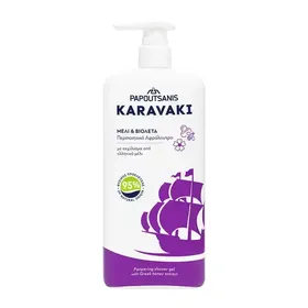 Papoutsanis Karavaki Αφρόλουτρο Μέλι & Βιολέτα 750ml.