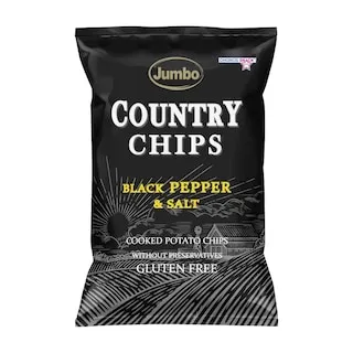 JUMBO Τσιπς Πιπέρι & Αλάτι Χωρίς Γλουτένη 150g