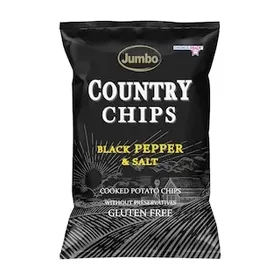 JUMBO Τσιπς Πιπέρι & Αλάτι Χωρίς Γλουτένη 150g