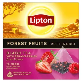 Μαύρο τσάι LIPTON forest fruits πυραμίδες 20x1.7gr