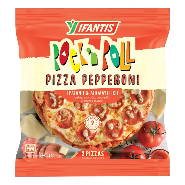 Πίτσα pepperoni IFANTIS rock 'n roll