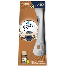 Glade Αρωματικό Χώρου Αυτόματη Συσκευή Ψεκασμού Σανδαλόξυλο & Γιασεμί 269ml.