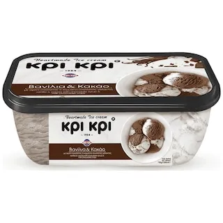 ΚΡΙ ΚΡΙ Παγωτό Heartmade Βανίλια Κακάο 750g