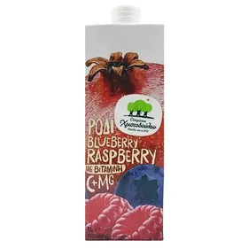 Οικογένεια Χριστοδούλου Χυμός Ρόδι Blueberry Raspberry Μακράς Διάρκειας 1lt.