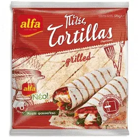 ALFA TORTILLAS GRILLED 370ΓΡ
