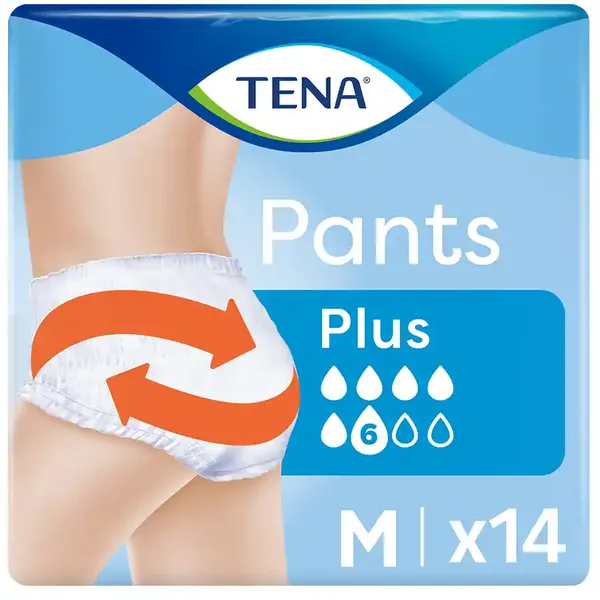 Tena Pants Εσώρουχα Ακράτειας Plus Medium Economy 14τεμ.