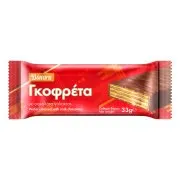 BONORA Γκοφρέτα με Σοκολάτα Γάλακτος 33g