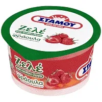 ΣΤΑΜΟΥ Ζελέ Φράουλα Χωρίς Ζάχαρη 165gr