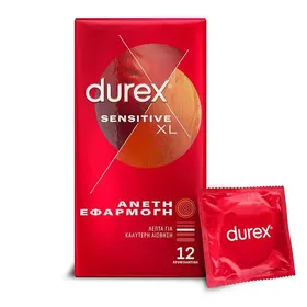 DUREX Sensitive Προφυλακτικά Κανονική Εφαρμογή 12τεμ