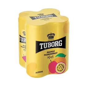 pineapple lime ή mango passion fruit κουτί 4x330ml
