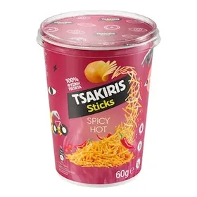 Tsakiris Sticks Cups Spicy Hot 60gr