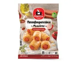 ΡΟΔΟΥΛΑ Πατσαβουροπιτάκια Μίνι με Λουκάνικο & Sauce 650gr