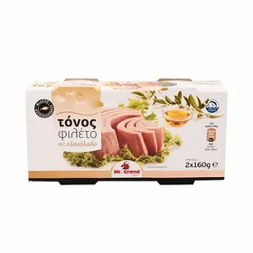 Τόνος MR. GRAND 2Χ160γρ. σε λάδι