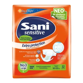 SANI πάνες ακράτειας No3 large (12τεμ.)