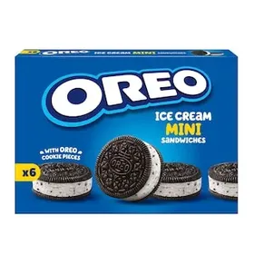 OREO Παγωτό Mini Sandwich 6x33g