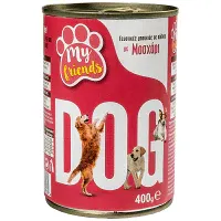 My Friends Κονσέρβα Σκύλου Με Μοσχάρι 400gr