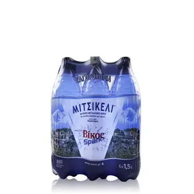 νερό ανθρακούχο φυσ. lemon 6x1.5lt