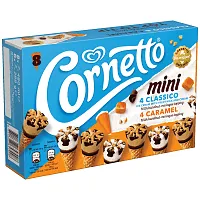 Cornetto Mini Classico & Caramel 8τεμ 288gr 480ml