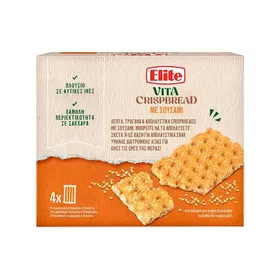 CRISPBREADS τυρί & κρεμμύδι ή τομάτα & βασιλικό 130γρ.