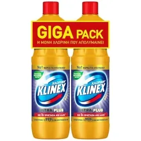 KLINEX Χλωρίνη Ultra Plus Gold 2x1200ml