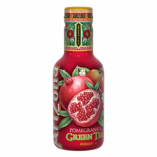 Ice Tea Πράσινο Τσάι με Ρόδι 450ml