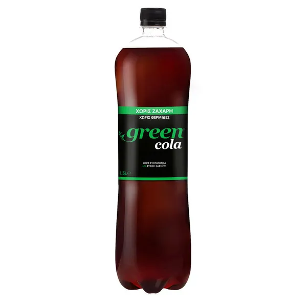 GREEN COLA Αναψυκτικό με Στέβια 1,5lt
