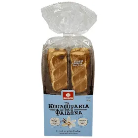 Κουλουράκια με γεύση βανίλια